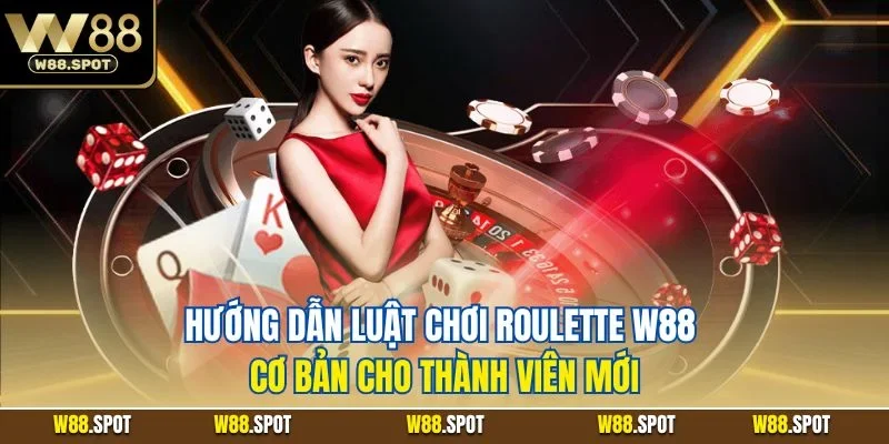Hướng dẫn luật chơi Roulette W88 cơ bản cho thành viên mới